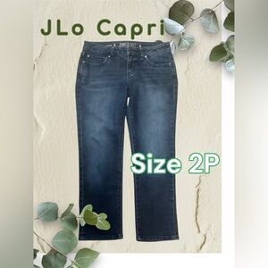 JLo Denim Capri 2P Jennifer Lopez